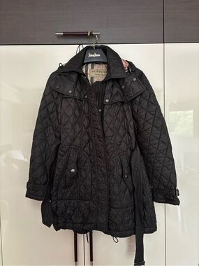 Burberry Brit Finsbridge Long Quilted Coat